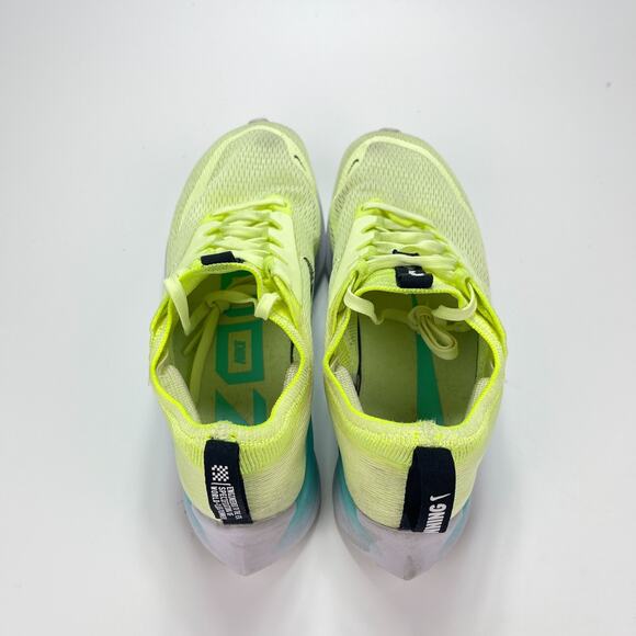 Nike Zoom Fly 4 Bright Yellow Athletic Running Shoes Sneakers Women's Size 9 - Picture 7 of 10